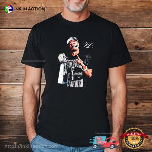 Seattle Seahawks Jaxon Smith Njigba Signatures NFL Shirt 3 InkInAction.com