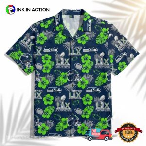 Seattle Seahawks Super Bowl LX Champions Hawaiian Shirt