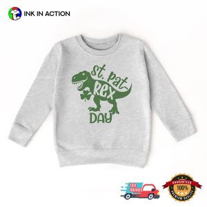 St. Pat Rex Day Happy Patricks Day Shirt 2 InkInAction.com