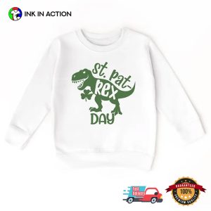 St. Pat Rex Day Happy Patricks Day Shirt 3 InkInAction.com