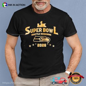 Super Bowl Seattle Seahawks 2026 Shirt 2 InkInAction.com