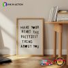 The Prettiest Thing About You Honesty Quotes Wall Decor