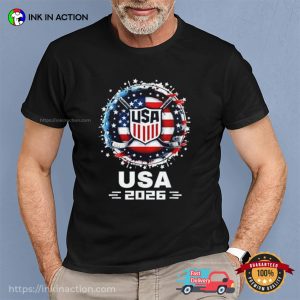 USA 2026 Ice Hockey Team Shirt USA 2026 Ice Hockey Team Shirt