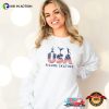 USA Figure Skating, Ice Skating Lovers Gift Tee