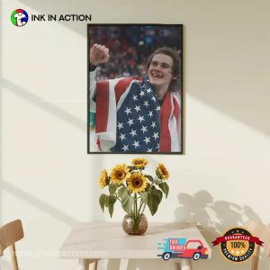 USA Ice Hockey Jack Hughes Champion Poster 3 InkInAction.com