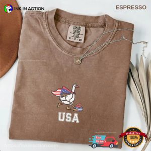 USA Winter Sports 2026 Curling Goose Comfort Colors Shirt
