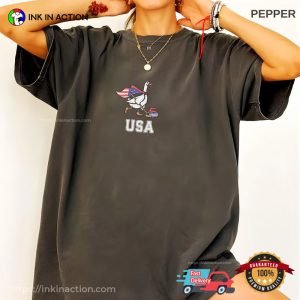 USA Winter Sports 2026 Curling Goose Comfort Colors Shirt USA Winter Sports 2026 Curling Goose Comfort Colors Shirt