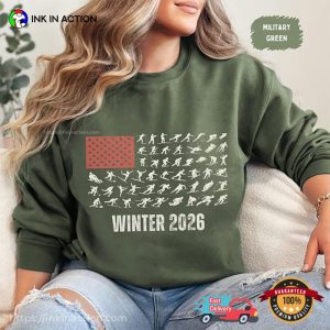 USA Winter Sports 2026, Sport Games Comfort Colors Shirt