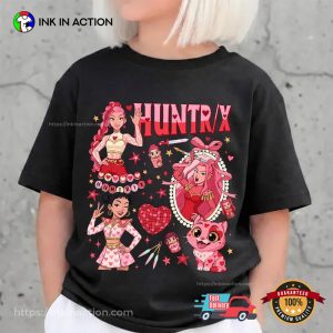 Valentine Huntrix Anime Kpop Girl Shirt 3 InkInAction.com