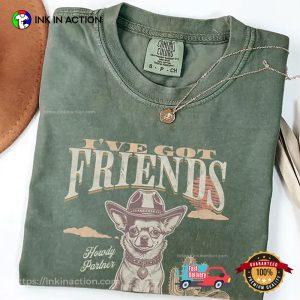 Vintage Cowboy Chihuahua Comfort Colors Tee