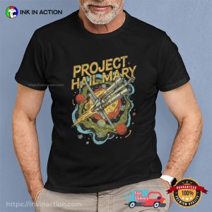 Vintage Project Hail Mary Spaceship Shirt 1 InkInAction.com