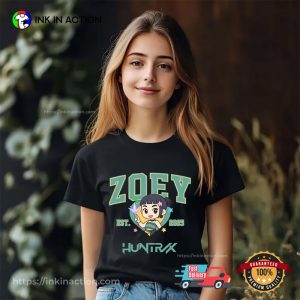 Zoey Huntrix Kpop Demon Hunters Shirt 1 InkInAction.com