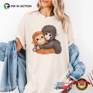 Baby Monkey Punch Meme Photo Shirt 3 InkInAction.com