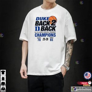 Back 2 Back ACC Champions Duke Blue Devils Shirt 3 InkInAction.com