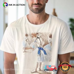 Ballet Dancer Girl Art Tee 2 InkInAction.com