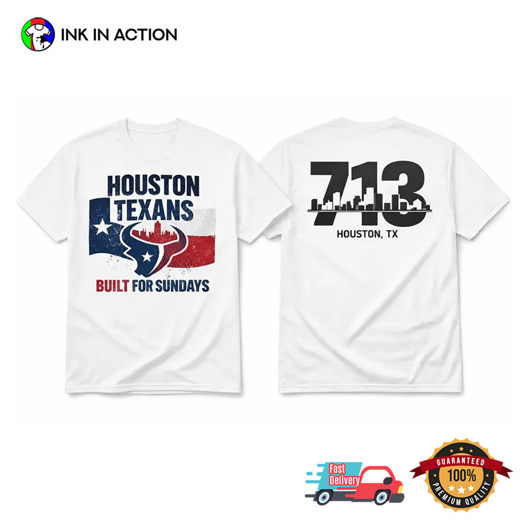 Built For Sundays, Houston Texans NFL 2-sided Shirt Built For Sundays, Houston Texans NFL 2-sided Shirt
