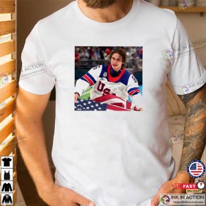 Champions Jack Hughes USA Hockey Team Shirt 3 InkInAction.com