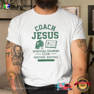 Coach Jesus Spiritual Training Club Religious Shirt