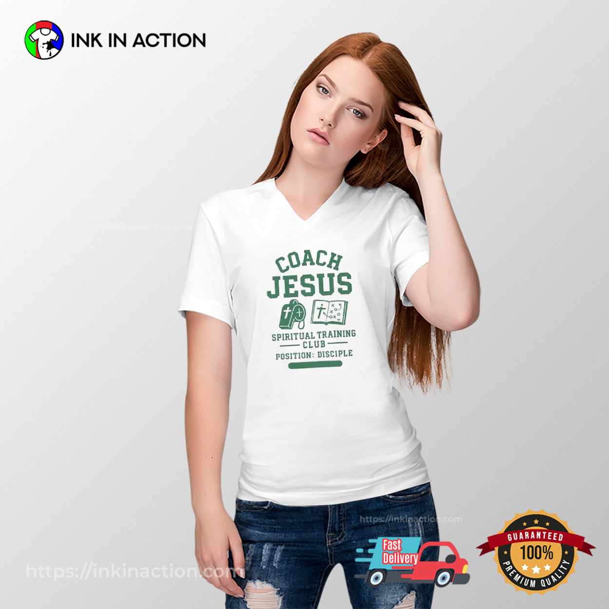 Coach Jesus Spiritual Training Club Religious Shirt Coach Jesus Spiritual Training Club Religious Shirt