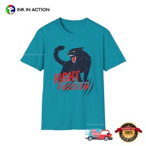 FIGHT Fascism, Black Cat Resist Shirt