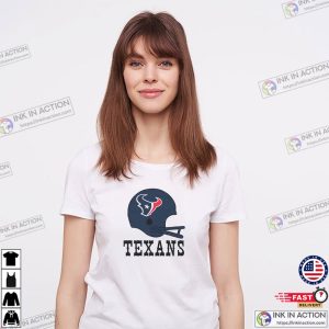 Houston Texans Football Helmet Shirt