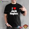 I Love Jack Hughes Basic Shirt