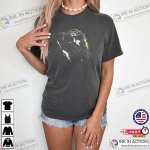 Jesus Christian Portrait Comfort Colors Shirt