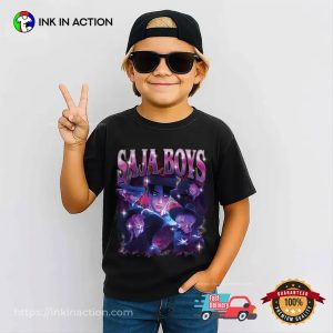 K pop Demon Hunters Saja Boys 90s Style Comfort Colors Shirt 3 InkInAction.com
