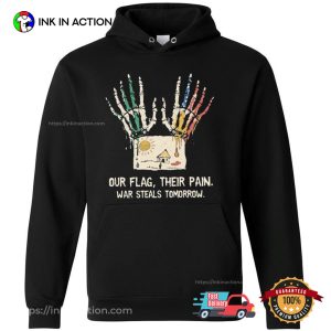 Our Flag, Their Pain Anti-war Protest Shirt