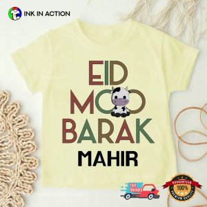 Personalized Name Eid Moobarak Tee