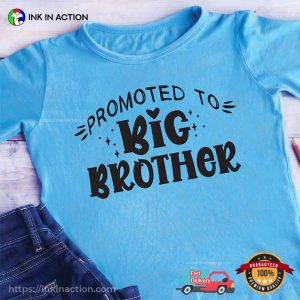 Promoted to Big Sister And Brother Shirt 2 InkInAction.com