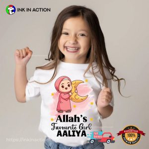 Custom Property Of Allah, Allah’s Favorite Girl Oneness Shirt