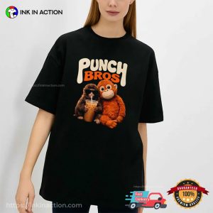 Punch Bros Cute Japan Baby Monkey Shirt 3 InkInAction.com