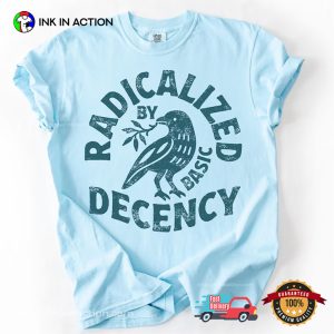 Radicalized By Basic Decency Vintage No Surrender Comfort Colors Shirt