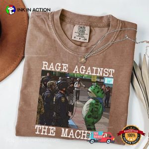 Rage Against The Machine, Portland Frog Resist Comfort Colors Shirt