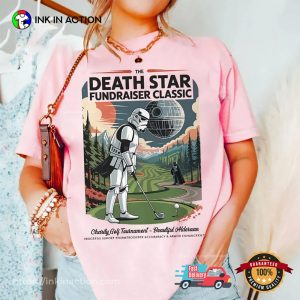 Star Wars Stormtrooper Play Golf Comfort Colors Tee 1 InkInAction.com