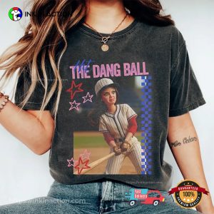 The Dang Ball Game Day Season Comfort Colors Tee 3