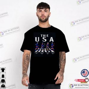 USA Ice Hockey Crossing Abbey Road Signatures Shirt 2 InkInAction.com