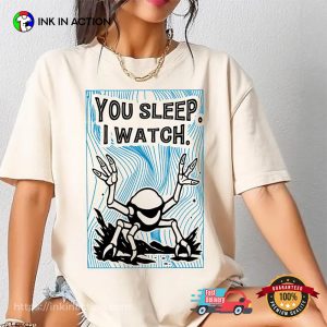 You Sleep I Watch Project Hail Mary Comfort Color Tee 3 InkInAction.com