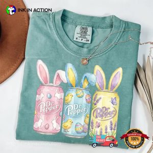 easter bunny Soda Dr. Pepper Comfort Colors Shirt 1 InkInAction.com