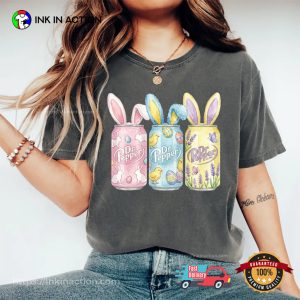 easter bunny Soda Dr. Pepper Comfort Colors Shirt InkInAction.com