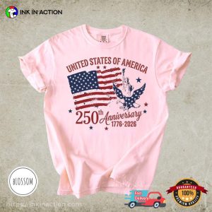 250th Anniversary American Flag Comfort Colors Shirt