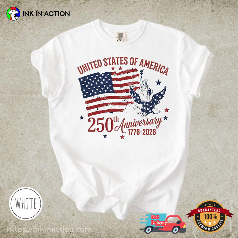 250th Anniversary American Flag Comfort Colors Shirt 250th Anniversary American Flag Comfort Colors Shirt