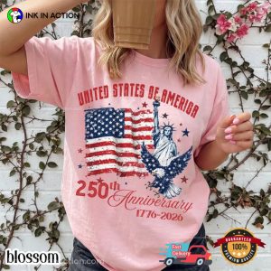 250th Anniversary Of United States Of America Comfort Colors Shirt
