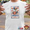 America 250 Eagle, Retro 4th Of July American Flag Shirt