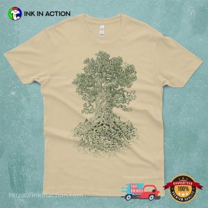 An old gnarled tree, tree day Graphic Tee 2 InkInAction.com