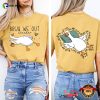 Bruh We Out Teacher Funny Silly Goose Summer Teacher Comfort Colors Shirt