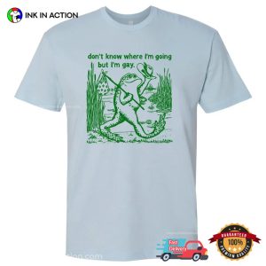 But I’m Gay Funny LGBTQ Month Frog Meme Shirt