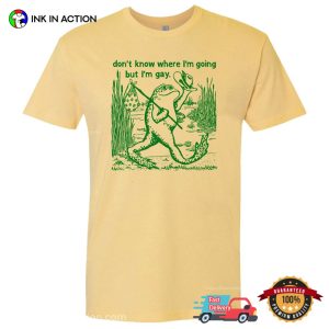 But I'm Gay Funny lgbtq month Frog Meme Shirt 2 InkInAction.com