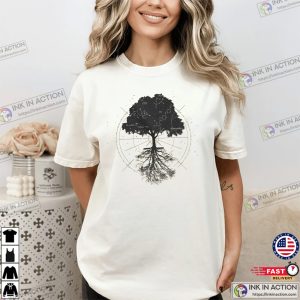 Celestial Photosynthesis Tree Comfort Colors Shirt